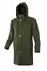 Kabát myslivecký pánský  flauš khaki s kapucí vel. 54 - Obrázek (2)